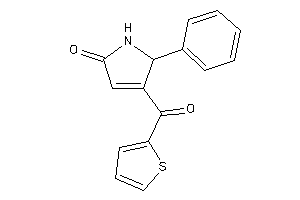 5-phenyl-4-(2-thenoyl)-3-pyrrolin-2-one