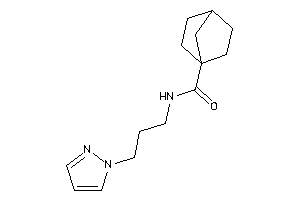 N-(3-pyrazol-1-ylpropyl)norbornane-1-carboxamide