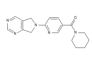 [6-(5,7-dihydropyrrolo[3,4-d]pyrimidin-6-yl)-3-pyridyl]-piperidino-methanone