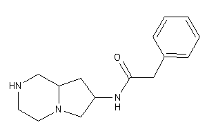 N-(1,2,3,4,6,7,8,8a-octahydropyrrolo[1,2-a]pyrazin-7-yl)-2-phenyl-acetamide