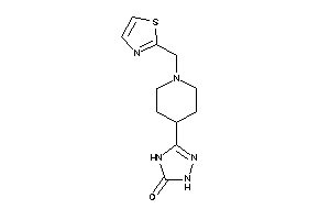 3-[1-(thiazol-2-ylmethyl)-4-piperidyl]-1,4-dihydro-1,2,4-triazol-5-one