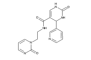 2-keto-N-[2-(2-ketopyrimidin-1-yl)ethyl]-4-(3-pyridyl)-3,4-dihydro-1H-pyrimidine-5-carboxamide