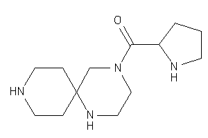 Pyrrolidin-2-yl(1,4,9-triazaspiro[5.5]undecan-4-yl)methanone