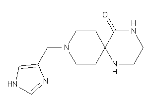 Image of 9-(1H-imidazol-4-ylmethyl)-1,4,9-triazaspiro[5.5]undecan-5-one