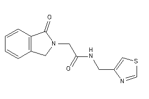 2-(1-ketoisoindolin-2-yl)-N-(thiazol-4-ylmethyl)acetamide