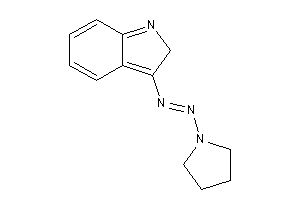 2H-indol-3-yl(pyrrolidino)diazene