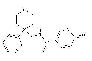 6-keto-N-[(4-phenyltetrahydropyran-4-yl)methyl]pyran-3-carboxamide