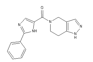 (2-phenyl-1H-imidazol-5-yl)-(1,4,6,7-tetrahydropyrazolo[4,3-c]pyridin-5-yl)methanone