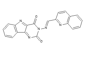 3-(2-quinolylmethyleneamino)pyrimido[5,4-b]indole-2,4-quinone