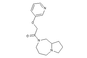 1-(1,3,4,5,7,8,9,9a-octahydropyrrolo[1,2-a][1,4]diazepin-2-yl)-2-(3-pyridyloxy)ethanone