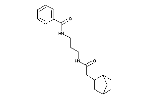 N-[3-[[2-(2-norbornyl)acetyl]amino]propyl]benzamide