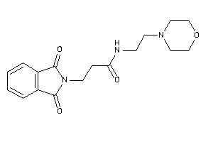 N-(2-morpholinoethyl)-3-phthalimido-propionamide