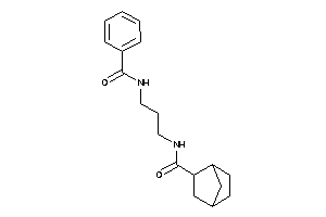 N-(3-benzamidopropyl)norbornane-2-carboxamide