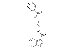 N-(3-benzamidopropyl)pyrazolo[1,5-a]pyrimidine-3-carboxamide