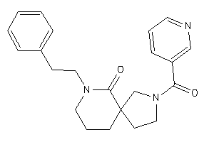 3-nicotinoyl-7-phenethyl-3,7-diazaspiro[4.5]decan-6-one