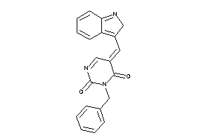 3-benzyl-5-(2H-indol-3-ylmethylene)pyrimidine-2,4-quinone