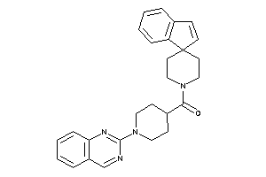Image of (1-quinazolin-2-yl-4-piperidyl)-spiro[indene-1,4'-piperidine]-1'-yl-methanone