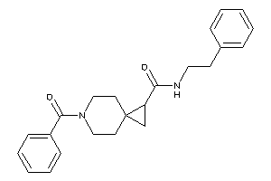 6-benzoyl-N-phenethyl-6-azaspiro[2.5]octane-2-carboxamide