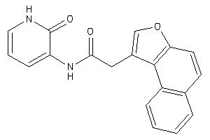 2-benzo[e]benzofuran-1-yl-N-(2-keto-1H-pyridin-3-yl)acetamide