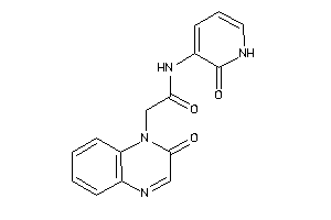 N-(2-keto-1H-pyridin-3-yl)-2-(2-ketoquinoxalin-1-yl)acetamide