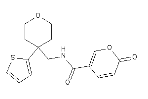 6-keto-N-[[4-(2-thienyl)tetrahydropyran-4-yl]methyl]pyran-3-carboxamide