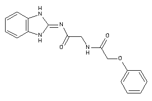 N-[2-(1,3-dihydrobenzimidazol-2-ylideneamino)-2-keto-ethyl]-2-phenoxy-acetamide