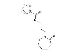 N-[3-(2-ketoazepan-1-yl)propyl]isoxazole-3-carboxamide