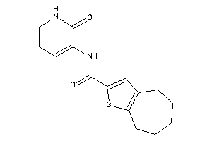 N-(2-keto-1H-pyridin-3-yl)-5,6,7,8-tetrahydro-4H-cyclohepta[b]thiophene-2-carboxamide