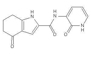 4-keto-N-(2-keto-1H-pyridin-3-yl)-1,5,6,7-tetrahydroindole-2-carboxamide