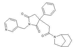 3-[2-(6-azabicyclo[3.2.1]octan-6-yl)-2-keto-ethyl]-3-phenyl-1-(3-pyridylmethyl)pyrrolidine-2,5-quinone