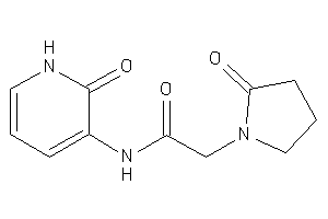 N-(2-keto-1H-pyridin-3-yl)-2-(2-ketopyrrolidino)acetamide