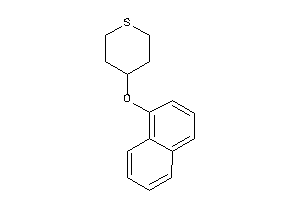 4-(1-naphthoxy)tetrahydrothiopyran