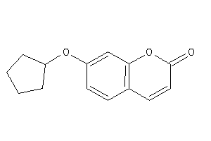 Image of 7-(cyclopentoxy)coumarin