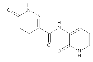 6-keto-N-(2-keto-1H-pyridin-3-yl)-4,5-dihydro-1H-pyridazine-3-carboxamide