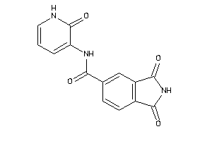 1,3-diketo-N-(2-keto-1H-pyridin-3-yl)isoindoline-5-carboxamide