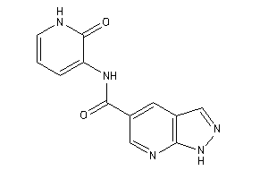 N-(2-keto-1H-pyridin-3-yl)-1H-pyrazolo[3,4-b]pyridine-5-carboxamide