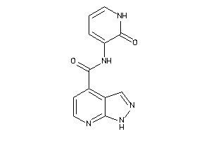 N-(2-keto-1H-pyridin-3-yl)-1H-pyrazolo[3,4-b]pyridine-4-carboxamide