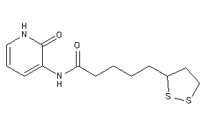 Image of 5-(dithiolan-3-yl)-N-(2-keto-1H-pyridin-3-yl)valeramide