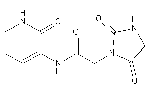 Image of 2-(2,5-diketoimidazolidin-1-yl)-N-(2-keto-1H-pyridin-3-yl)acetamide