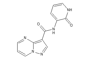 N-(2-keto-1H-pyridin-3-yl)pyrazolo[1,5-a]pyrimidine-3-carboxamide