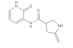 5-keto-N-(2-keto-1H-pyridin-3-yl)pyrrolidine-3-carboxamide