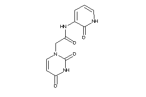 2-(2,4-diketopyrimidin-1-yl)-N-(2-keto-1H-pyridin-3-yl)acetamide