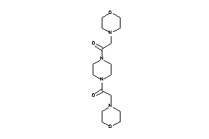 2-morpholino-1-[4-(2-morpholinoacetyl)piperazino]ethanone