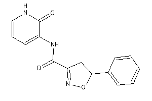 N-(2-keto-1H-pyridin-3-yl)-5-phenyl-2-isoxazoline-3-carboxamide