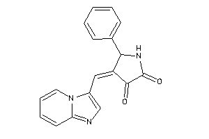 Image of 4-(imidazo[1,2-a]pyridin-3-ylmethylene)-5-phenyl-pyrrolidine-2,3-quinone