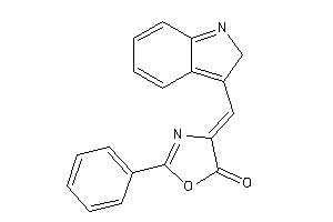 4-(2H-indol-3-ylmethylene)-2-phenyl-2-oxazolin-5-one