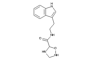 N-[2-(1H-indol-3-yl)ethyl]-1,2,4-oxadiazolidine-5-carboxamide