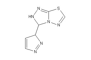 Image of 3-(3H-pyrazol-3-yl)-2,3-dihydro-[1,2,4]triazolo[3,4-b][1,3,4]thiadiazole