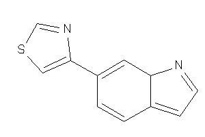 4-(7aH-indol-6-yl)thiazole