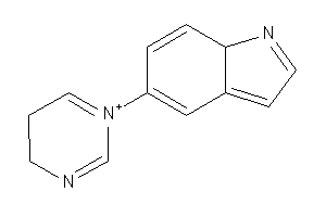 5-(4,5-dihydropyrimidin-1-ium-1-yl)-7aH-indole